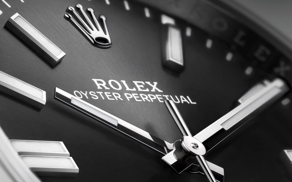 Rolex oyster perpetual dial