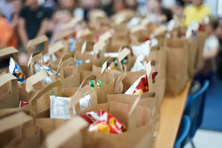 Picnic Bags ready for eating