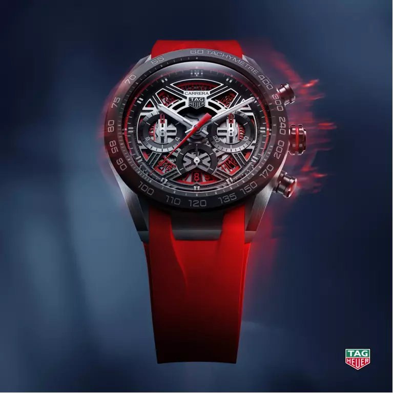 Tag Heuer Carrera Chronograph Extreme Sport in orange