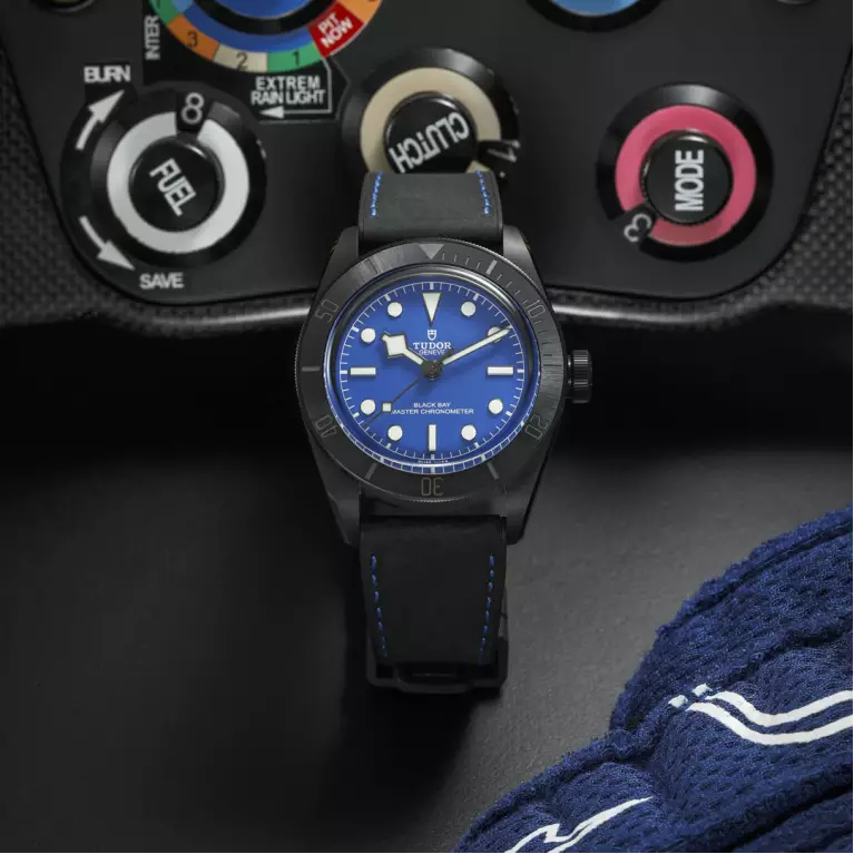 The Tudor Black Bay Ceramic Blue