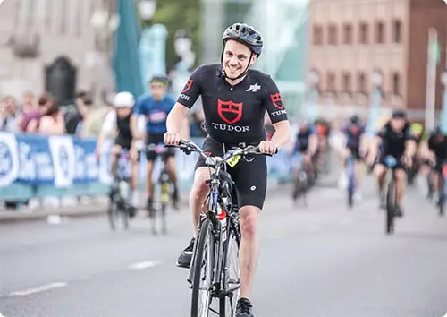 Rob Rides With Team TUDOR at Ride London 2024