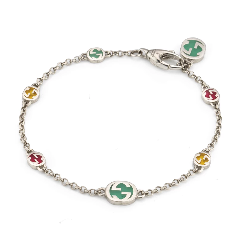 Gucci interlocking g online bracelet