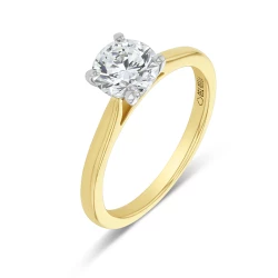 18ct Yellow Gold 1.00ct Diamond Ring