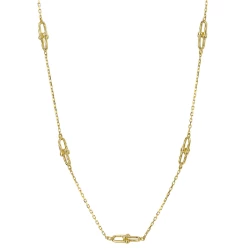 9ct Yellow Gold U-Link Chain Necklace