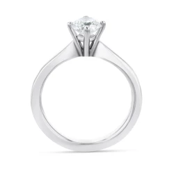 Athena Platinum 1.50ct Diamond Solitaire Ring Upright