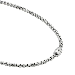 Fope Eka White Gold Diamond Clasp Necklace Close Up