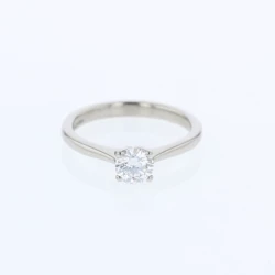 Grace Platinum 0.40ct Diamond Solitaire Ring 360 degree video