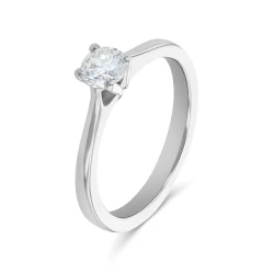 Grace Platinum 0.40ct Diamond Solitaire Ring