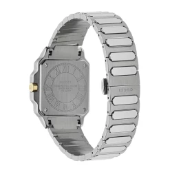 Gucci G-Flat 30mm Silver Back