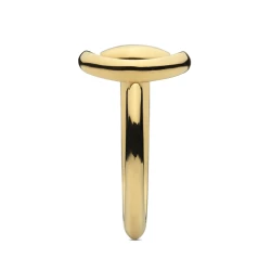 Gucci Horsebit Yellow Gold Ring Side