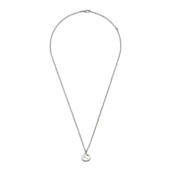 Gucci Interlocking Silver Chain Necklace