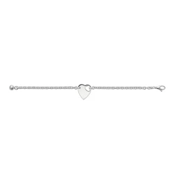 Gucci Trademark Silver Chain Bracelet Full Length Reverse