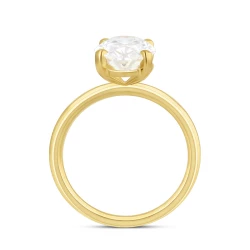 Lab Grown Diamond & 18ct Yellow Gold 2.65ct Solitaire Ring | Products ...