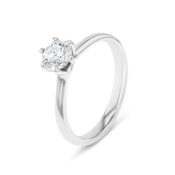 Lara Platinum & 0.63ct Diamond Solitaire Ring