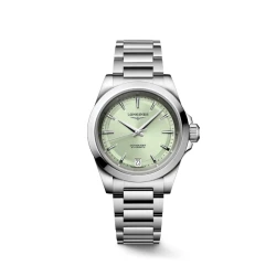 Longines Conquest 34mm Light Green