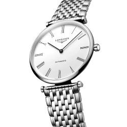 Longines La Grande Classique 38mm White Dial Watch Front