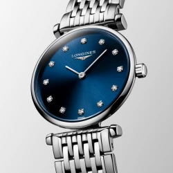 Longines Ladies La Grande Classique Blue Diamond Dial - 24mm