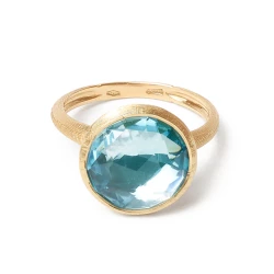 Marco Bicego Jaipur Colore Blue Topaz Ring Flat