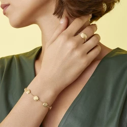 Marco Bicego Siviglia 18ct Yellow Gold Bracelet on model