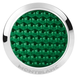 Montblanc Meisterstück Cufflinks Green Close Up