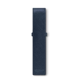 Montblanc Sartorial Blue 1-Pen Pouch Back