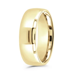 Plain Yellow Gold 5mm Wedding Ring