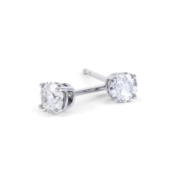 Platinum 0.40ct Diamond Stud Earrings