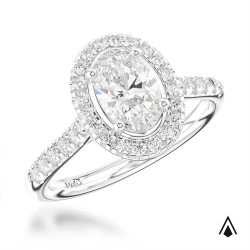 Skye Oval 1.62ct Diamond Cluster Ring