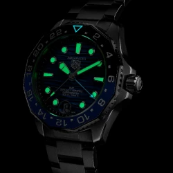 TAG Heuer Aquaracer Professional 300 GMT 42mm Blue Luminosity