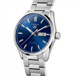 TAG Heuer Carrera 41mm Blue Dial angled