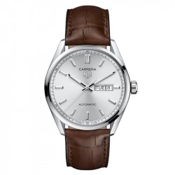 TAG Heuer Gents Carrera Automatic Grey Dial Watch - 41mm