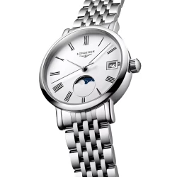 The Longines Elegant Collection 30mm Moonphase Angled