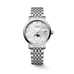 The Longines Elegant Collection 30mm Moonphase Diamond