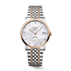 The Longines Elegant Collection 34.5mm Mother-Of-Pearl Dial