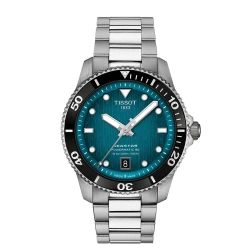 Tissot Seastar 1000 Powermatic 80 40mm Turquoise-Black Dial