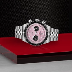 Tudor Black Bay Chrono Pink 41mm side