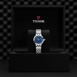 Tudor Clair de Rose Blue Diamond 26mm in Tudor Presentation Box