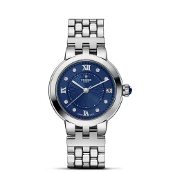 Tudor Clair de Rose Blue Diamond 34mm