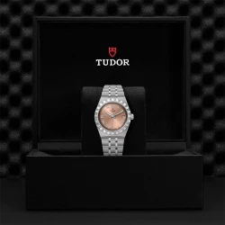 Tudor Royal 34mm Salmon Dial Presentation box