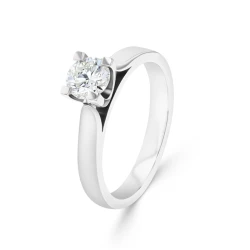 Venus Platinum & Diamond Solitaire Engagement Ring