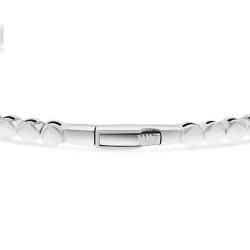 White Gold Flexible 1.11ct Diamond Bangle Clasp