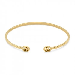 Gucci 18ct Yellow Gold Running G Collection Bangle