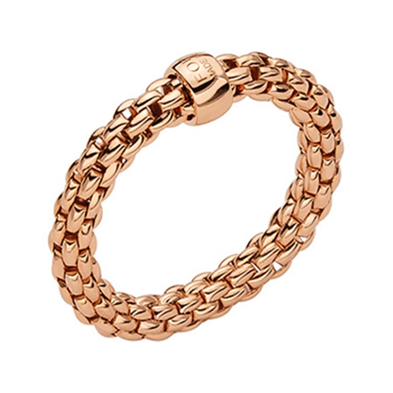 Fope Essentials Rose Gold Flex'it Ring | Products | Baker Brothers Diamonds