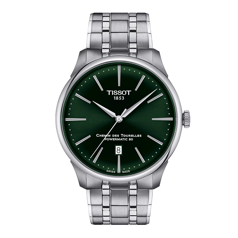 Tissot Chemin des Tourelles Powermatic 80 42mm Green Dial