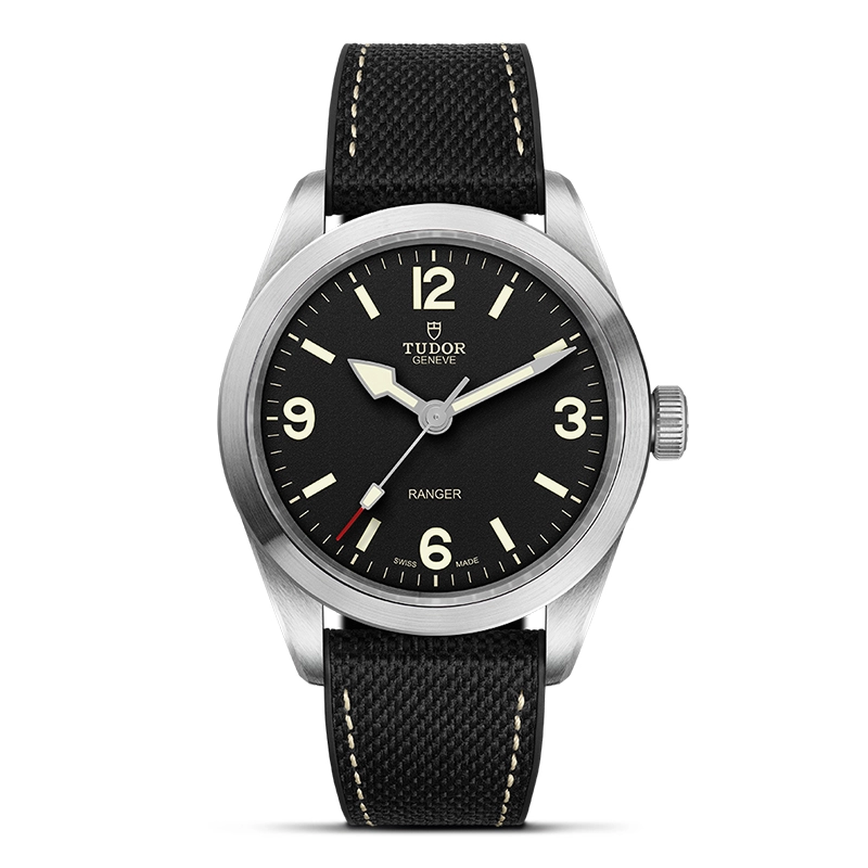 Tudor Ranger 39mm Black Dial Hybrid Strap Watch | Products | Baker ...