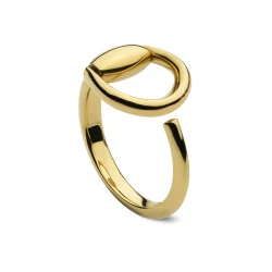 Gucci Horsebit Yellow Gold Ring