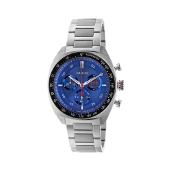 Gucci Interlocking Chrono 41mm Blue